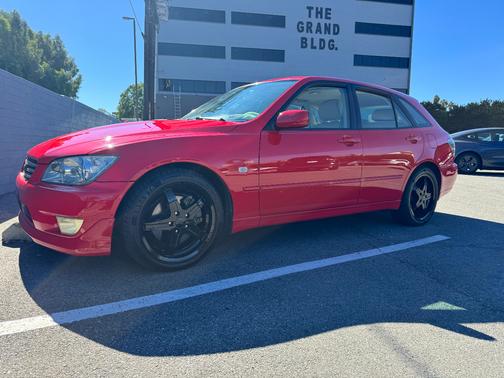 Red 2002 Lexus IS 300 SportCross