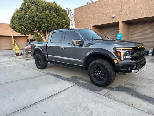 Gray 2024 Ford F-150 Raptor