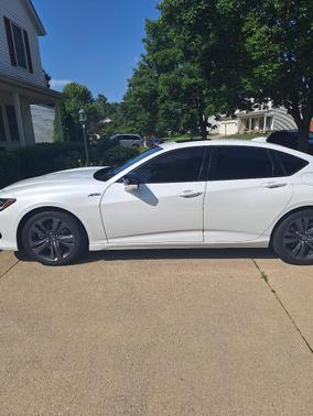 White 2021 Acura TLX A-Spec