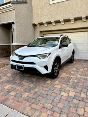 White 2017 Toyota RAV4 LE
