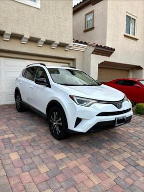 White 2017 Toyota RAV4 LE