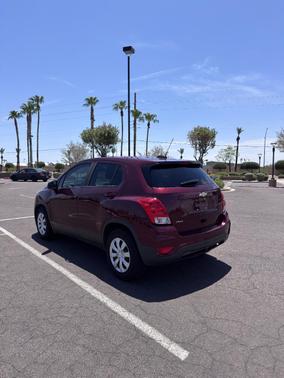 Red 2017 Chevrolet Trax LS