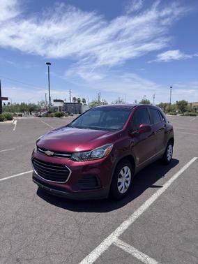Red 2017 Chevrolet Trax LS