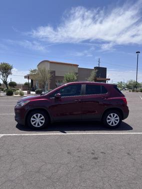 Red 2017 Chevrolet Trax LS