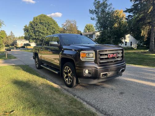 Gray 2015 GMC Sierra 1500 SLT