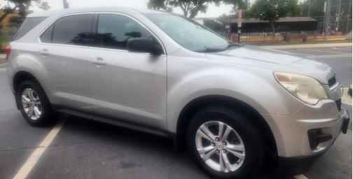 Silver 2015 Chevrolet Equinox LS