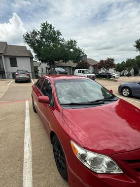 Red 2012 Toyota Corolla L