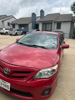 Red 2012 Toyota Corolla L