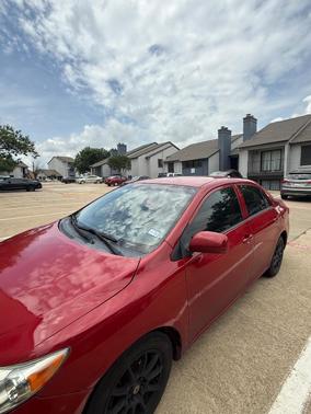 Red 2012 Toyota Corolla L