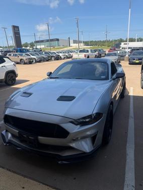 Silver 2019 Ford Mustang EcoBoost Premium