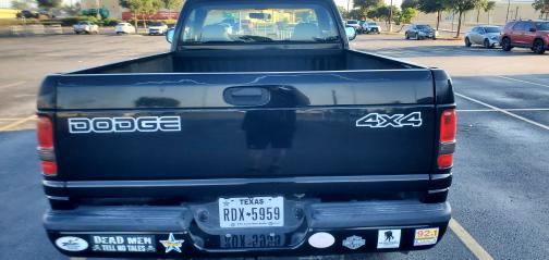 Black 2000 Dodge Ram 1500 Base