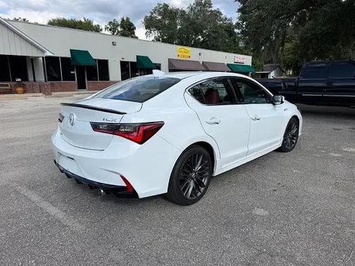 White 2022 Acura ILX Premium & A-Spec Packages