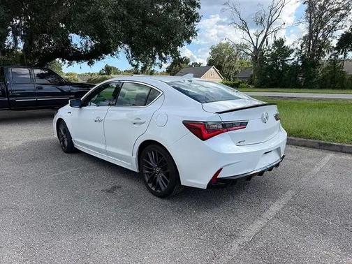 White 2022 Acura ILX Premium & A-Spec Packages
