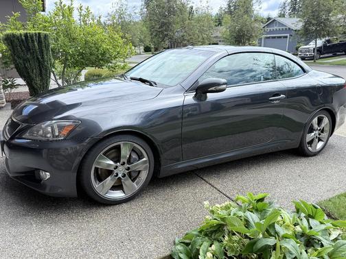 Gray 2011 Lexus IS 350C Base