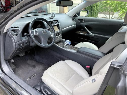 Gray 2011 Lexus IS 350C Base