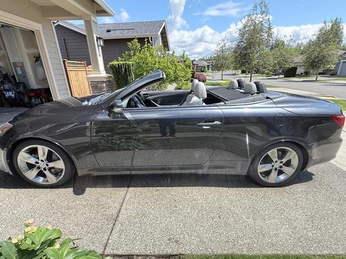 Gray 2011 Lexus IS 350C Base