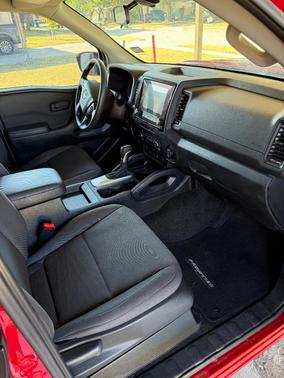 Red 2022 Nissan Frontier S