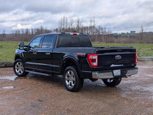Blue 2021 Ford F-150 Lariat