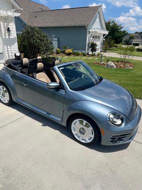 Blue 2019 Volkswagen Beetle 2.0T Final Edition SEL