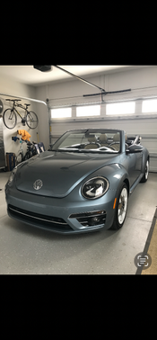 Blue 2019 Volkswagen Beetle 2.0T Final Edition SEL