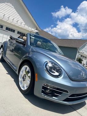 Blue 2019 Volkswagen Beetle 2.0T Final Edition SEL