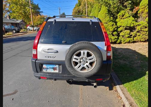 Silver 2003 Honda CR-V EX