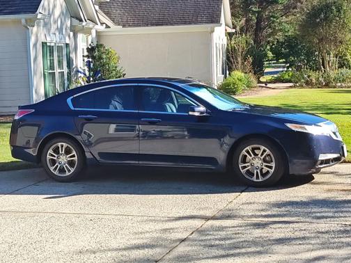 Blue 2009 Acura TL Technology