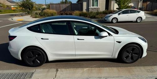 White 2023 Tesla Model 3 Base