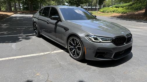 Gray 2021 BMW M5 Base