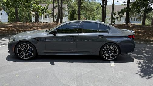 Gray 2021 BMW M5 Base