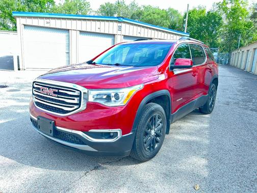 Red 2019 GMC Acadia SLT-1