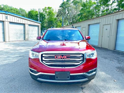 Red 2019 GMC Acadia SLT-1