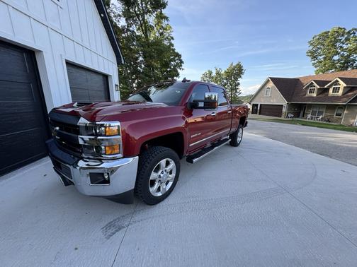 Red 2019 Chevrolet Silverado 2500 LTZ