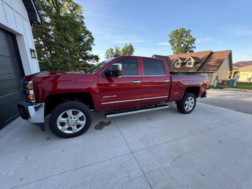 Red 2019 Chevrolet Silverado 2500 LTZ