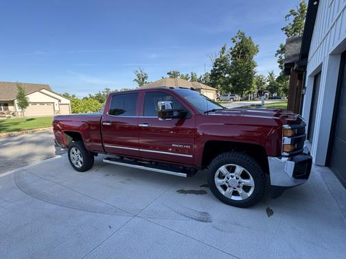Red 2019 Chevrolet Silverado 2500 LTZ