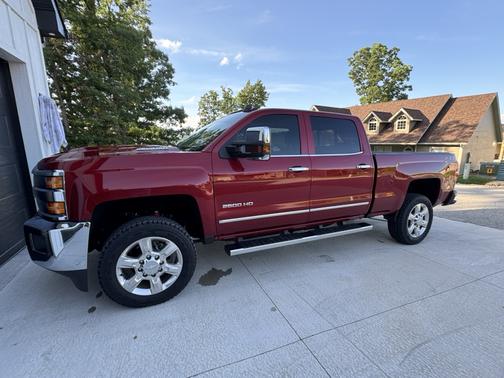 Red 2019 Chevrolet Silverado 2500 LTZ