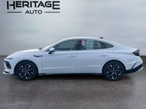 White 2025 Hyundai SONATA SEL