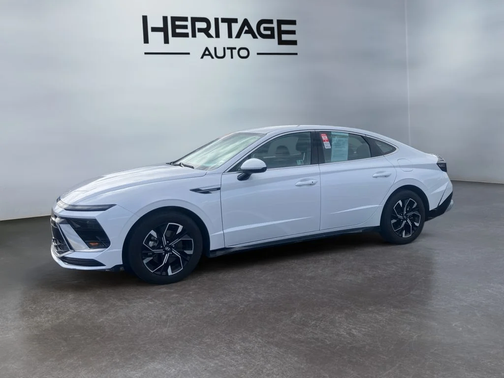 White 2025 Hyundai SONATA SEL