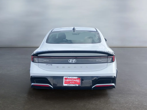 White 2025 Hyundai SONATA SEL