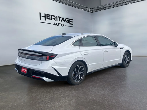 White 2025 Hyundai SONATA SEL