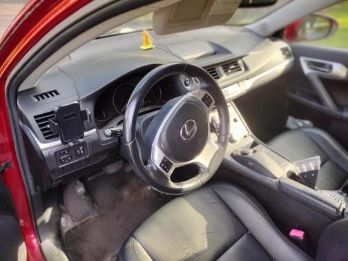 Red 2013 Lexus CT 200h Premium