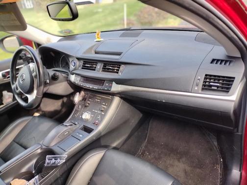 Red 2013 Lexus CT 200h Premium