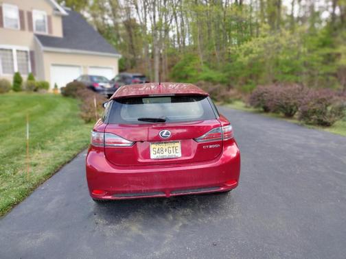 Red 2013 Lexus CT 200h Premium