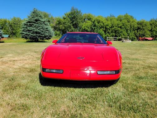 Red 1993 Chevrolet Corvette Base