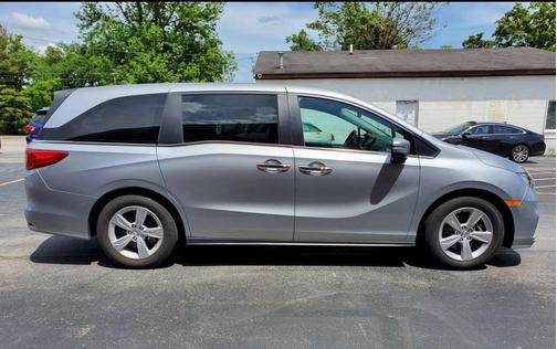 Silver 2020 Honda Odyssey EX