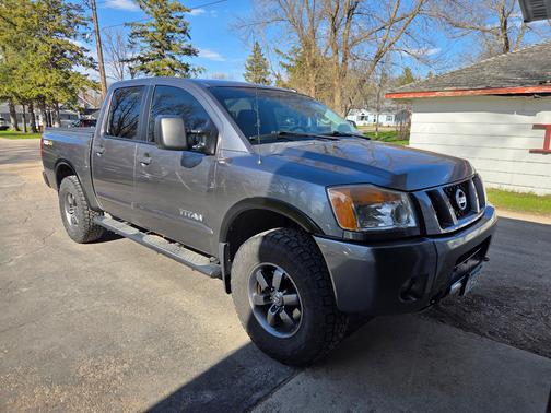Gray 2014 Nissan Titan PRO-4X