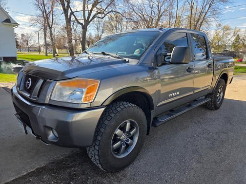 Gray 2014 Nissan Titan PRO-4X