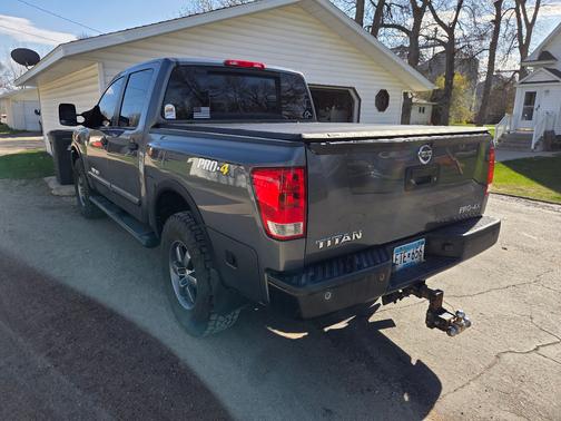 Gray 2014 Nissan Titan PRO-4X