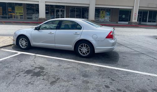 Silver 2012 Ford Fusion S