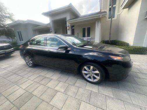 Black 2014 Acura TL Technology